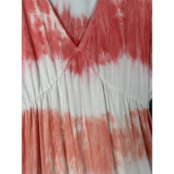 Knox Rose Midi Dress Small Tie Dye Boho Beach Resort Cover Up Cottage Summer - Picture 3 of 10